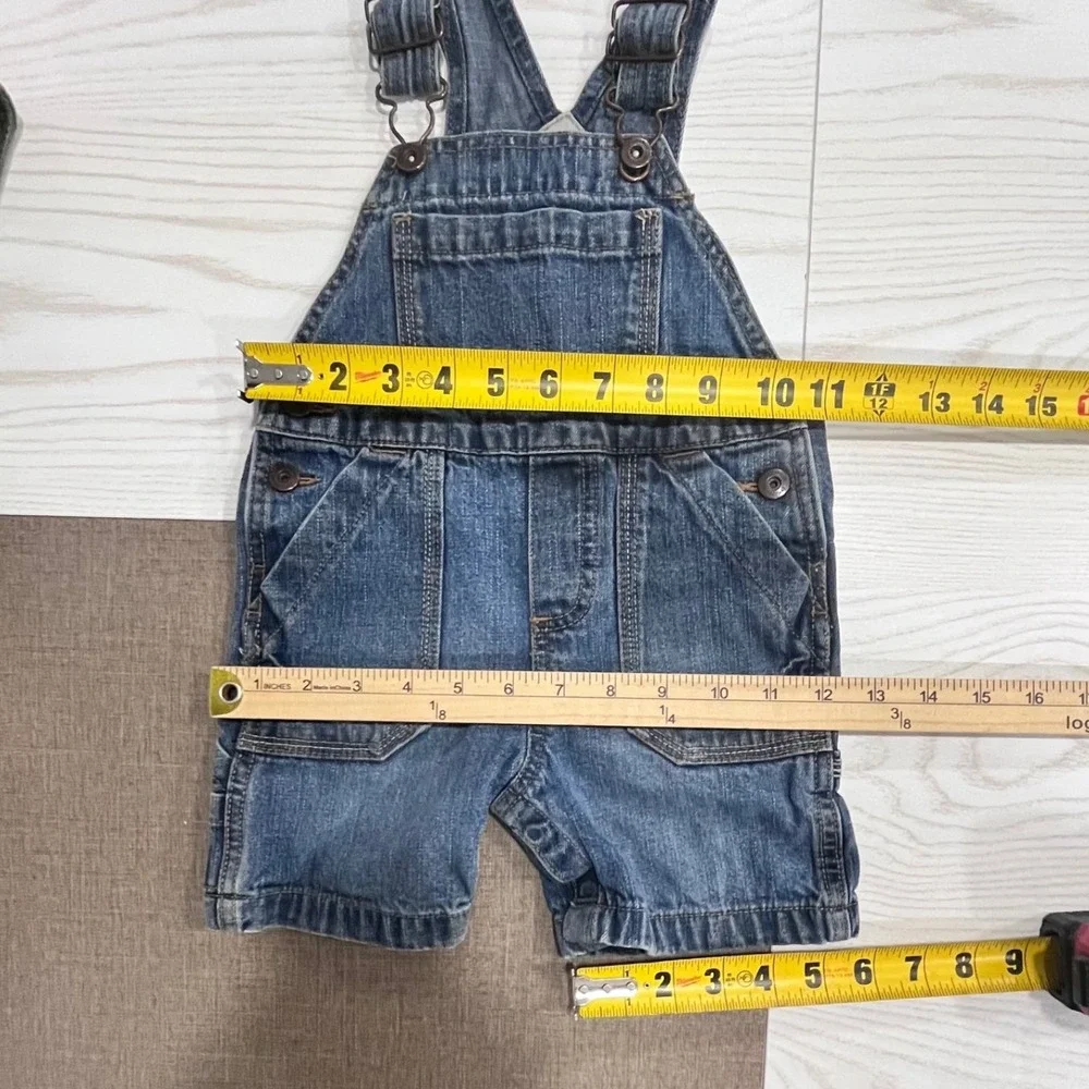Overalls Bundle Baby 18M Blue Green Denim Corduroy Genuine Kids OshKosh Carters